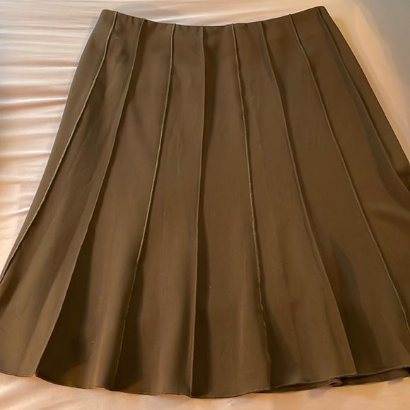 Spiegel catalogue vintage brown taupe skirt - Picture 1 of 6